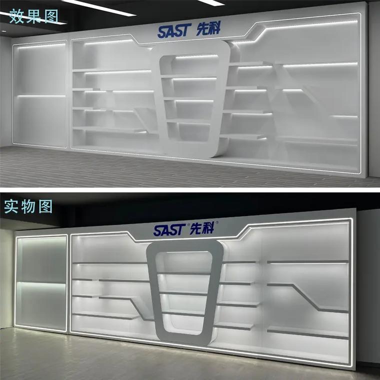 展厅产品展示柜设计 打造品牌形象的陈列艺术
